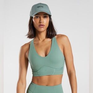 Gymshark Whitney Longline Bra | Leaf Green